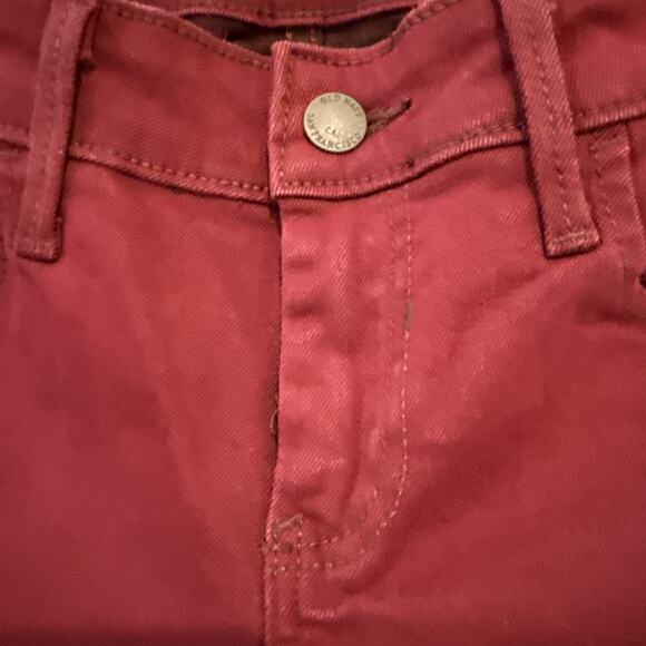 Old Navy The Rockstar Super Skinny Red Jeans, Size 2 Jegging - Picture 7 of 16